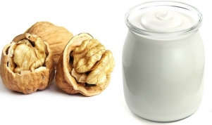 Yogur y nueces para adelgazar